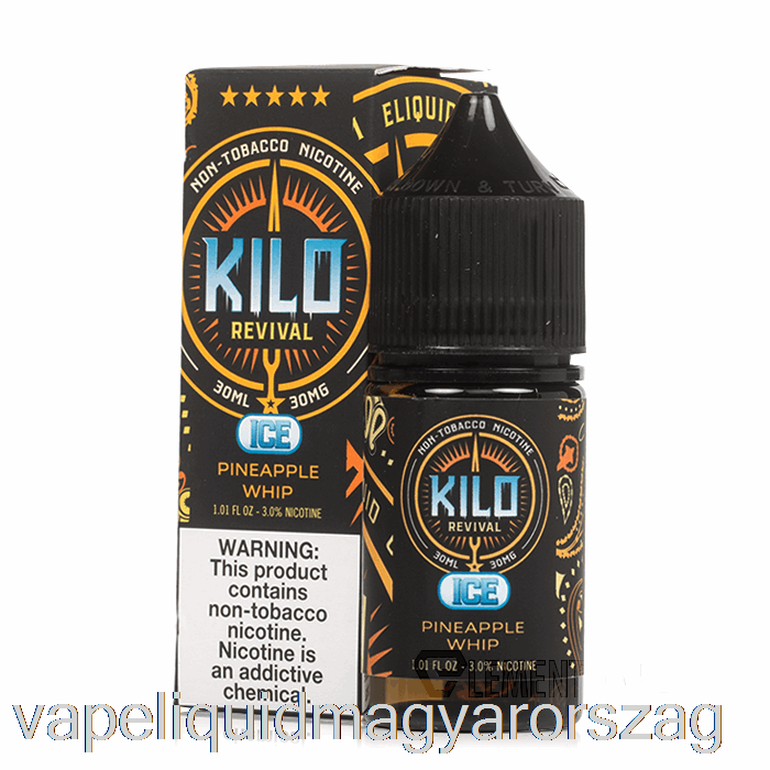 Jeges Ananász Ostor - Kiló Revival Sók - 30ml 30mg Vape Folyadék
